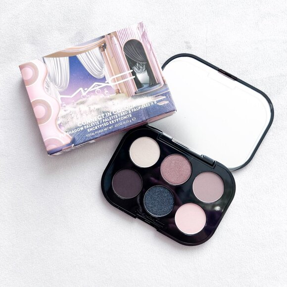 MAC Connect In Colour Eyeshadow Palette- Encrypted Kryptonite - Picture 1 of 3